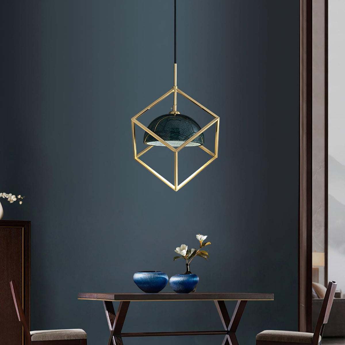 Fendeloria Marble Pendant Light-Moonnatur