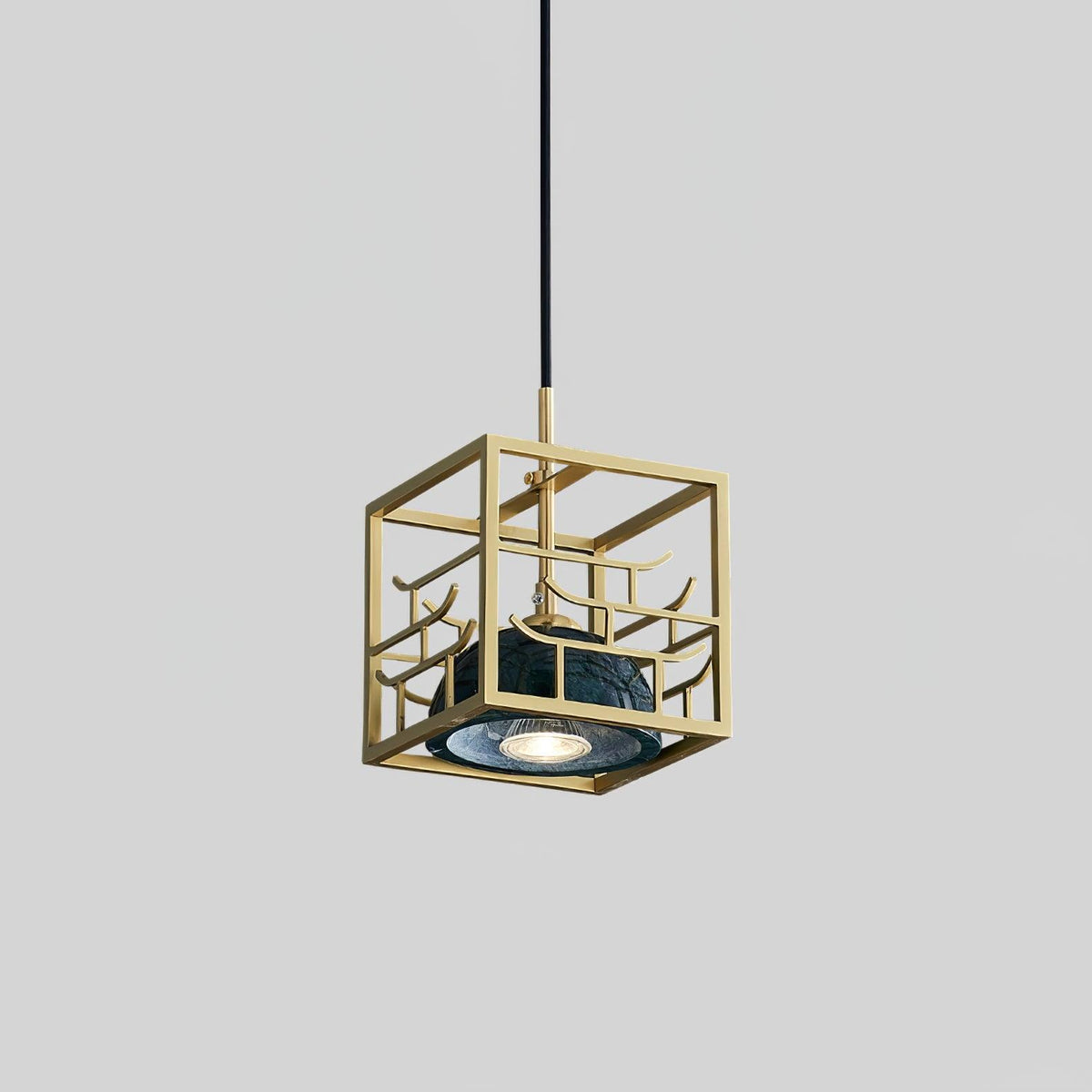 Fendeloria Marble Pendant Light-Moonnatur