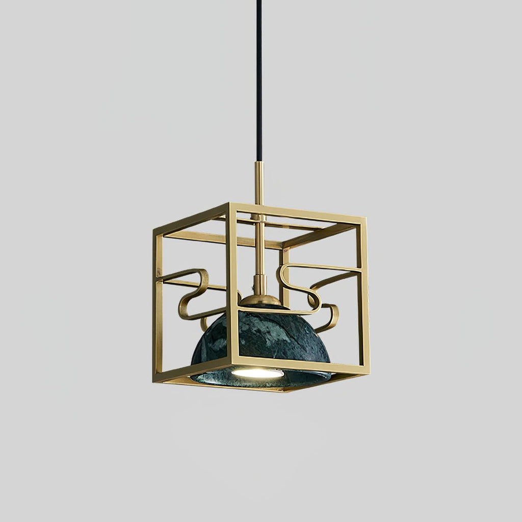 Fendeloria Marble Pendant Light-Moonnatur