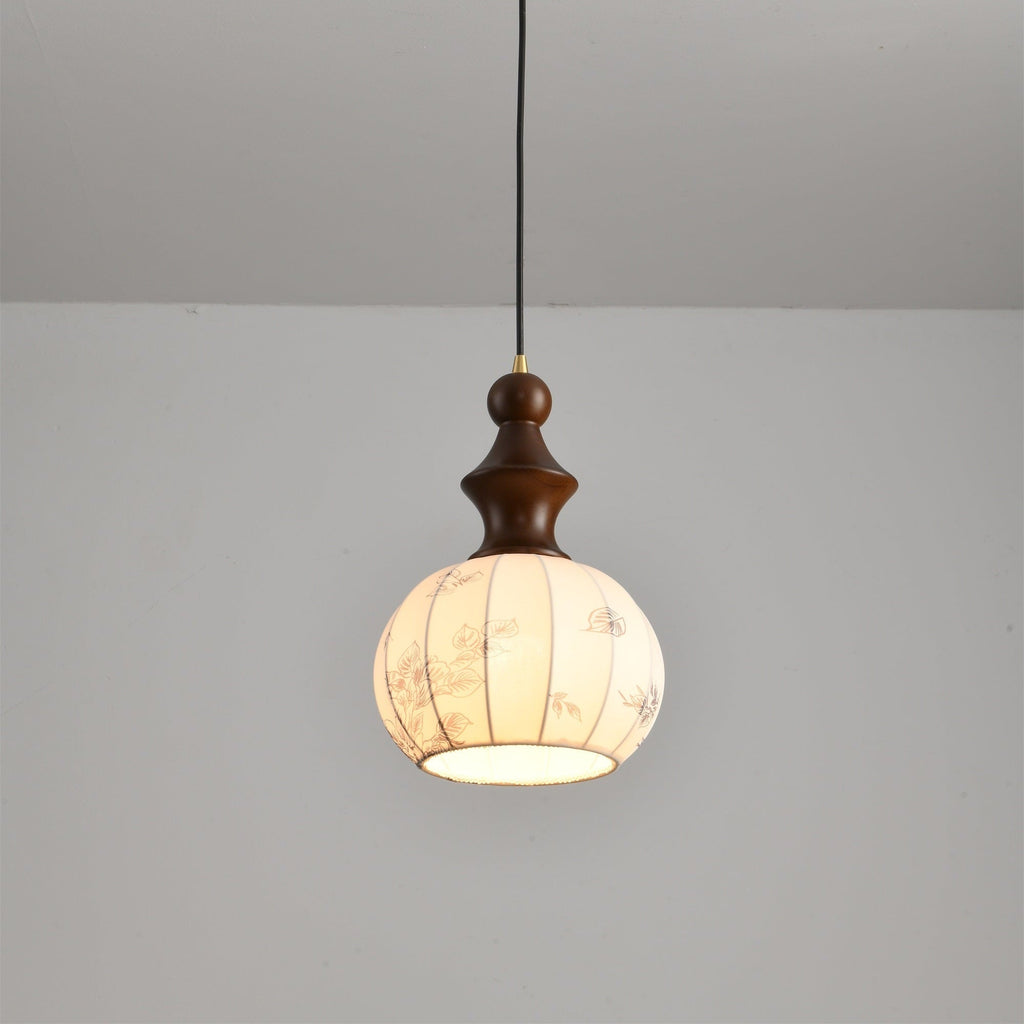 Avrenmoss Fabric Pendant Light-Moonnatur