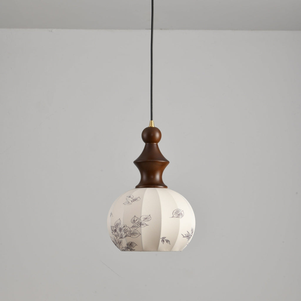 Avrenmoss Fabric Pendant Light-Moonnatur