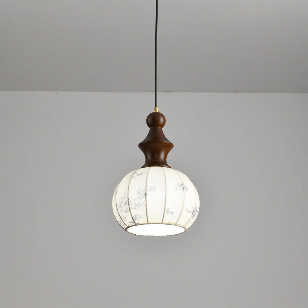 Avrenmoss Fabric Pendant Light-Moonnatur