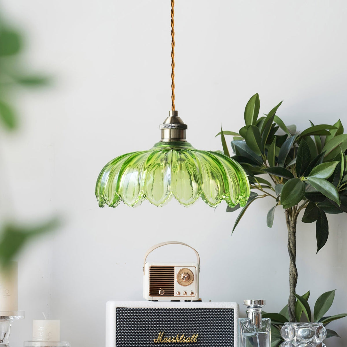 Auberhill Glass Pendant Light-Moonnatur