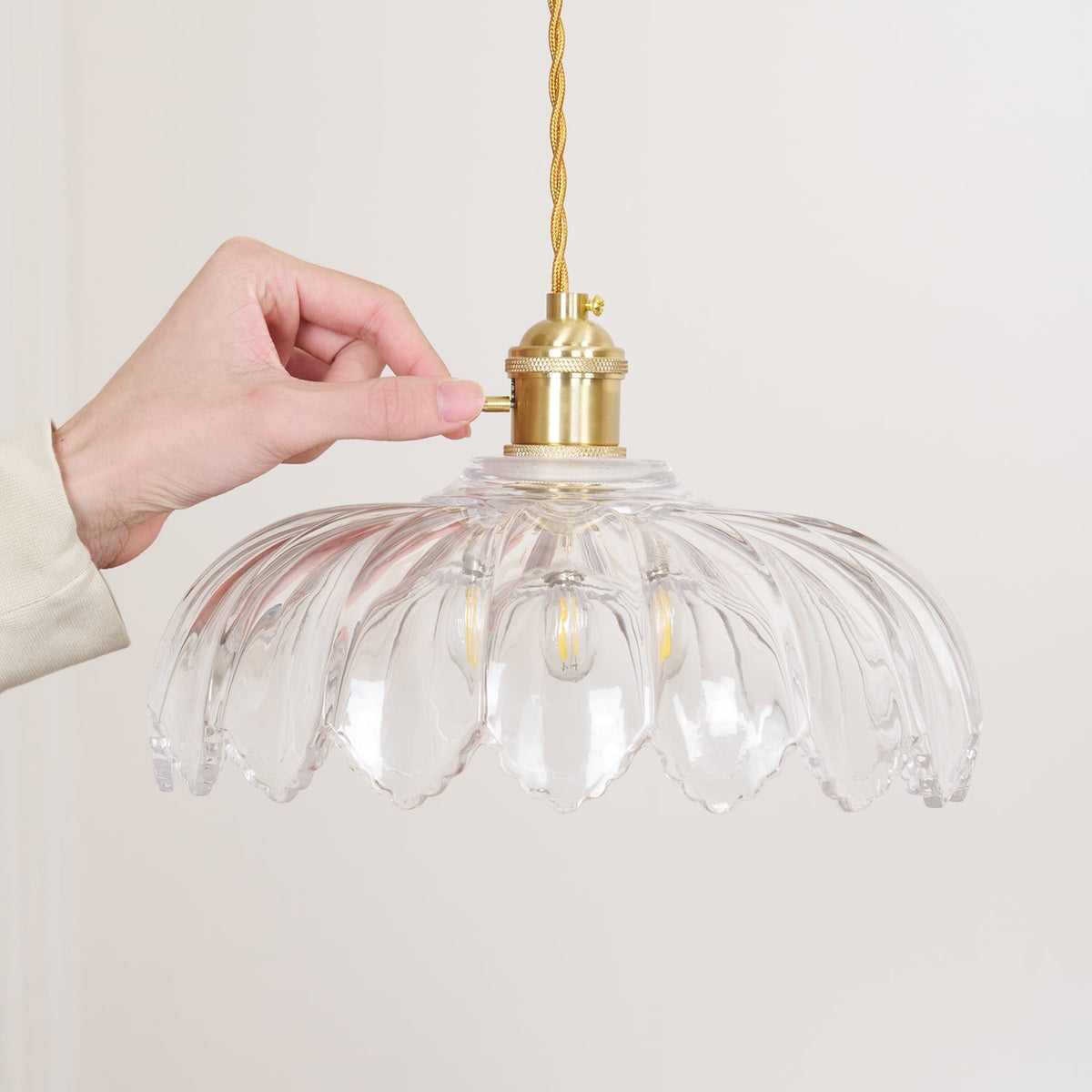 Auberhill Glass Pendant Light-Moonnatur