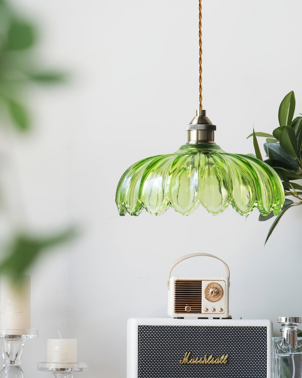 Auberhill Glass Pendant Light-Moonnatur