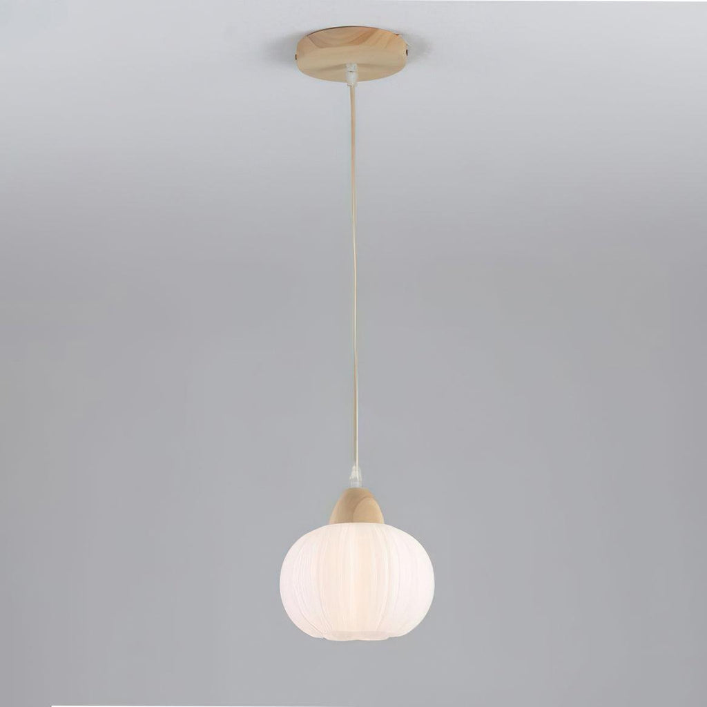 Milreneth Wood Pendant Light-Moonnatur