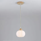 Milreneth Wood Pendant Light-Moonnatur