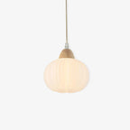 Milreneth Wood Pendant Light-Moonnatur