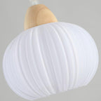 Milreneth Wood Pendant Light-Moonnatur