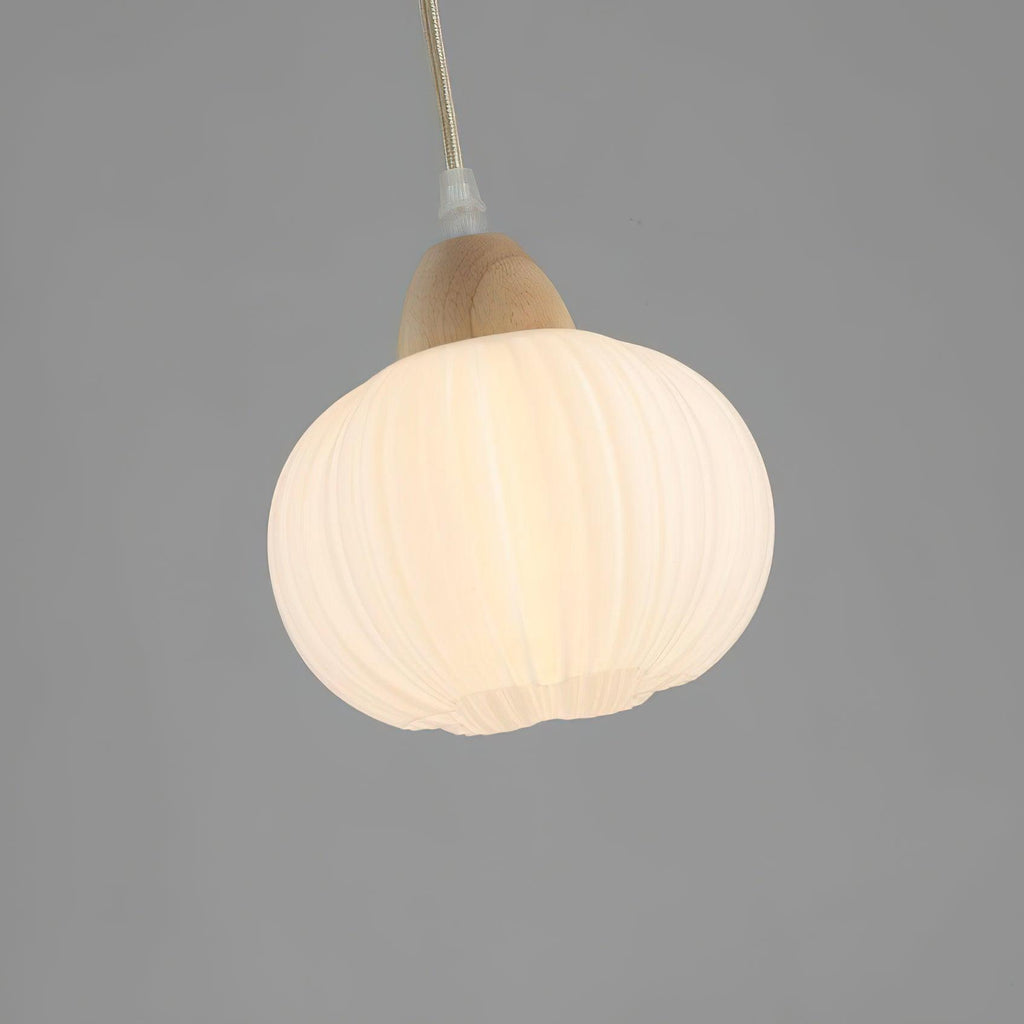 Milreneth Wood Pendant Light-Moonnatur