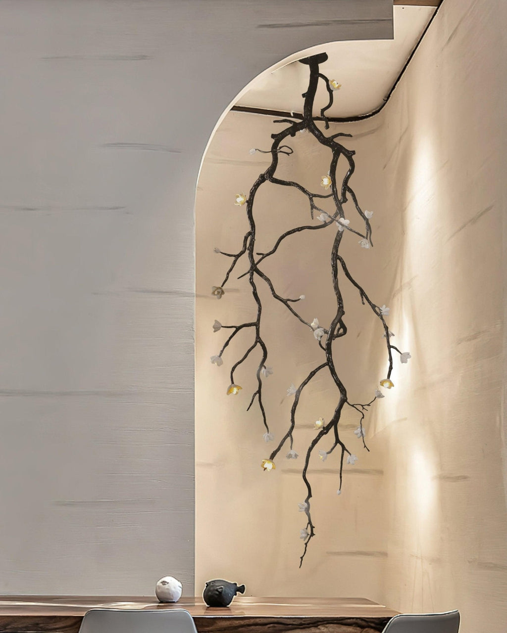 Verrenella Ceramic Chandelier-Moonnatur