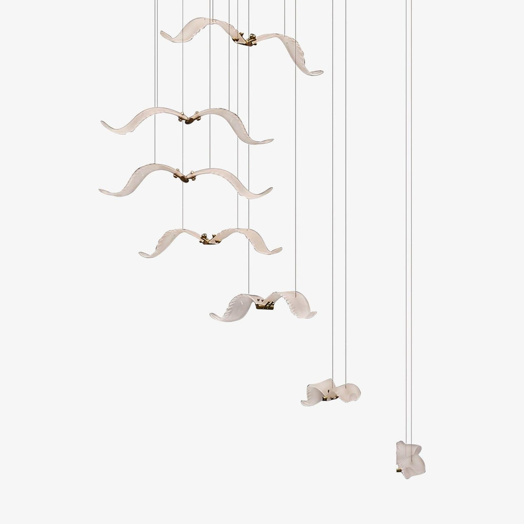 Avocelle Glass Chandelier-Moonnatur