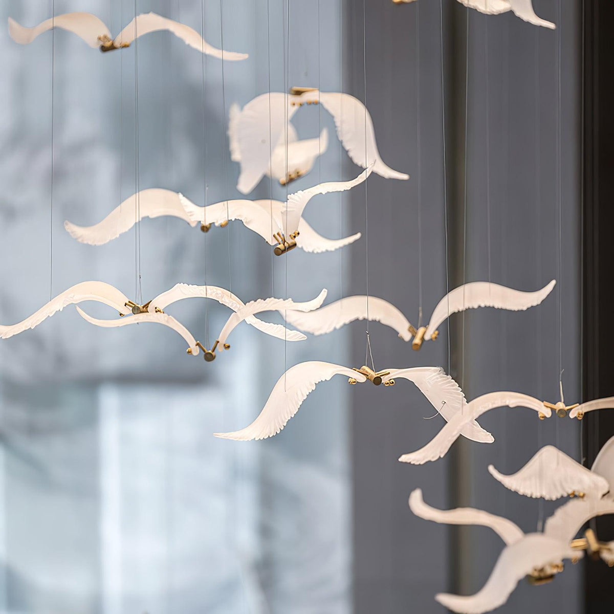 Avocelle Glass Chandelier-Moonnatur