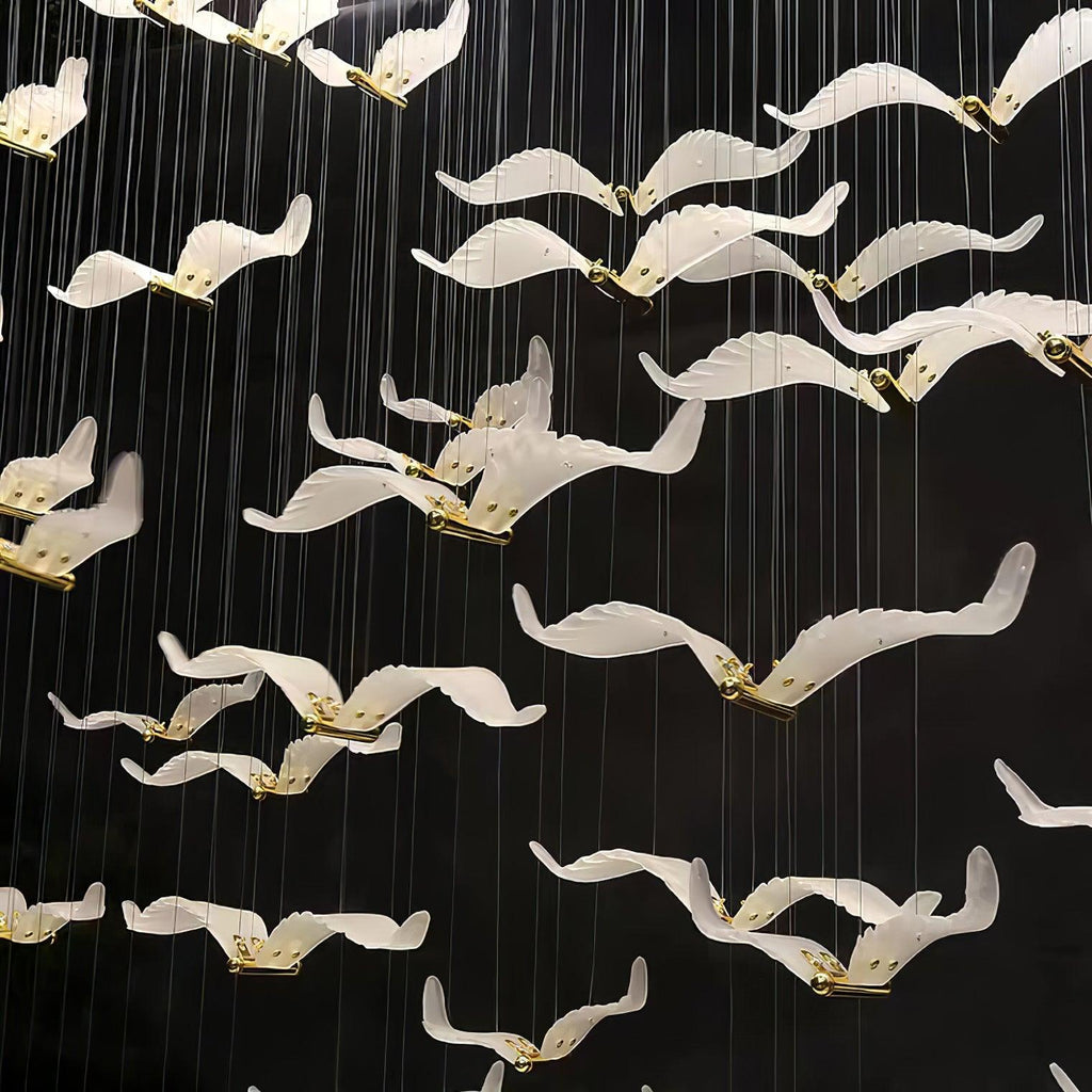 Avocelle Glass Chandelier-Moonnatur
