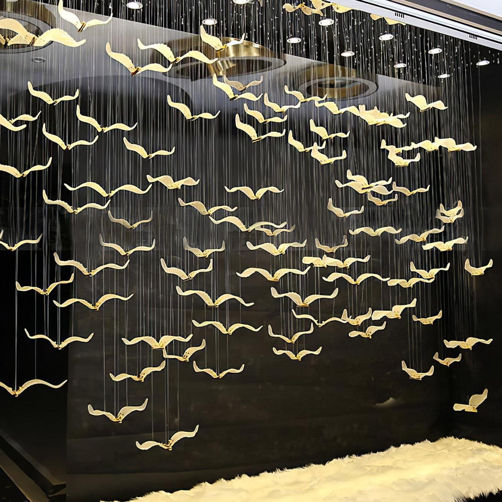 Avocelle Glass Chandelier-Moonnatur