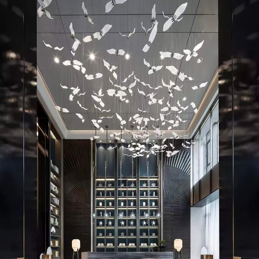 Avocelle Glass Chandelier-Moonnatur