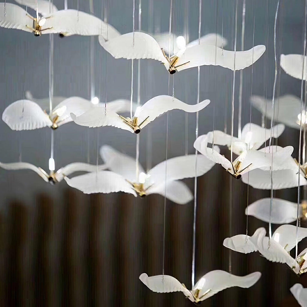 Avocelle Glass Chandelier-Moonnatur
