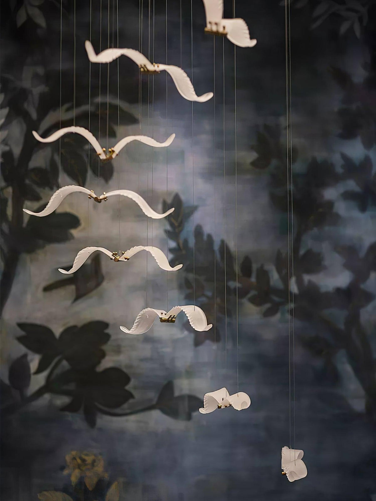 Avocelle Glass Chandelier-Moonnatur
