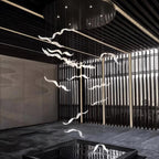 Avocelle Glass Chandelier-Moonnatur