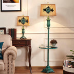 Hadrenhill Resin Floor Lamp-Moonnatur