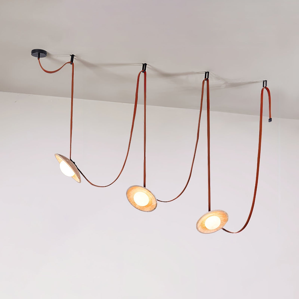 Larendale Travertine Pendant Light-Moonnatur