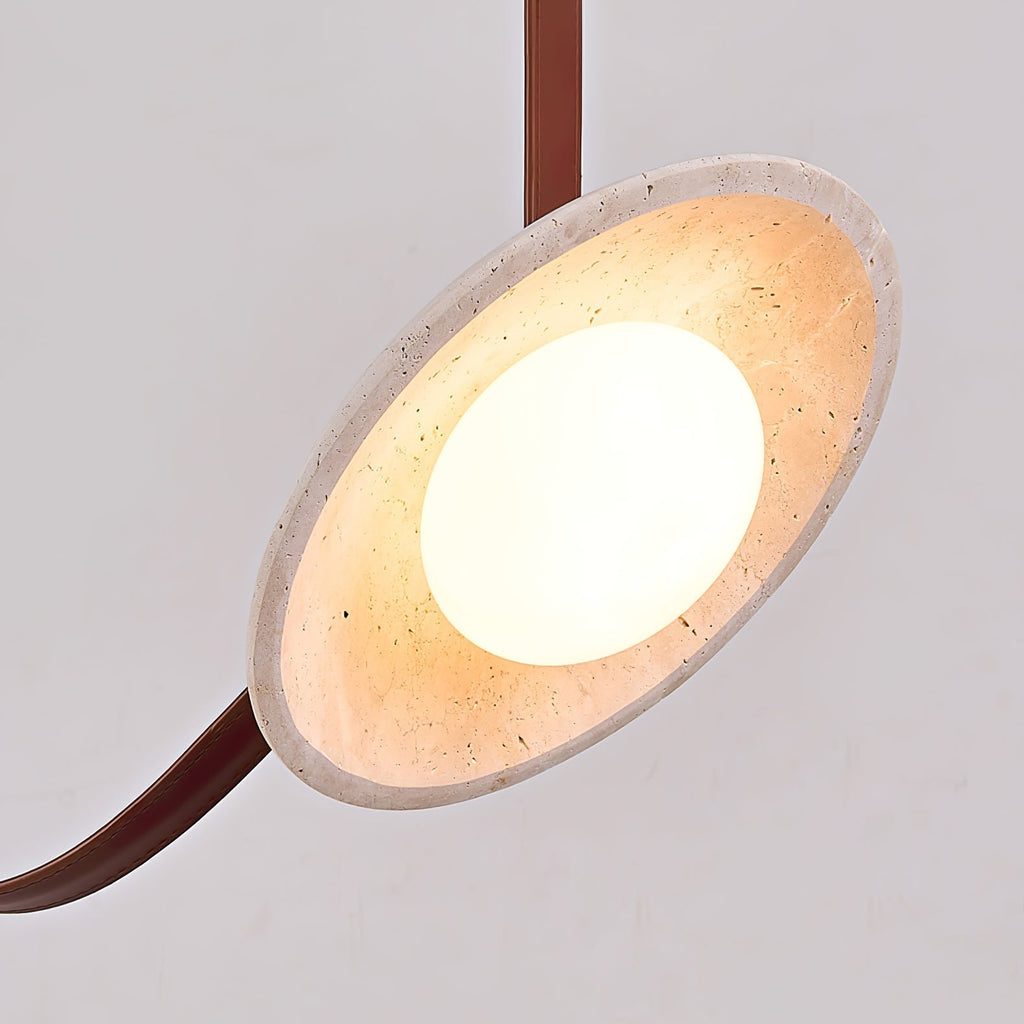 Larendale Travertine Pendant Light-Moonnatur