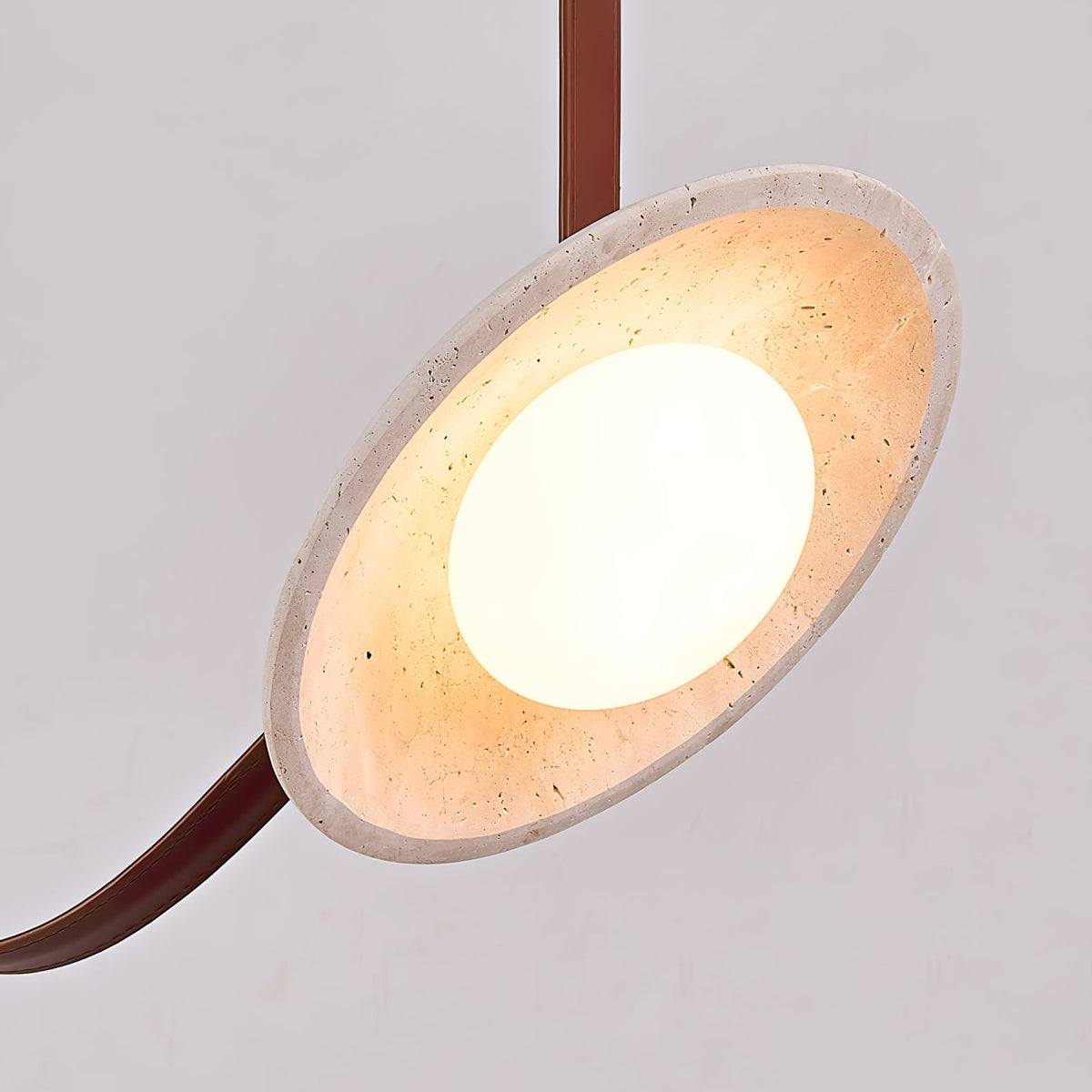 Larendale Travertine Pendant Light-Moonnatur