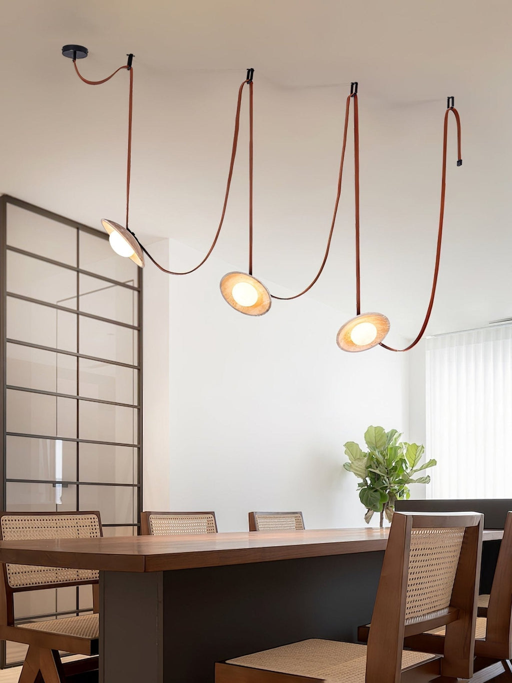 Larendale Travertine Pendant Light-Moonnatur