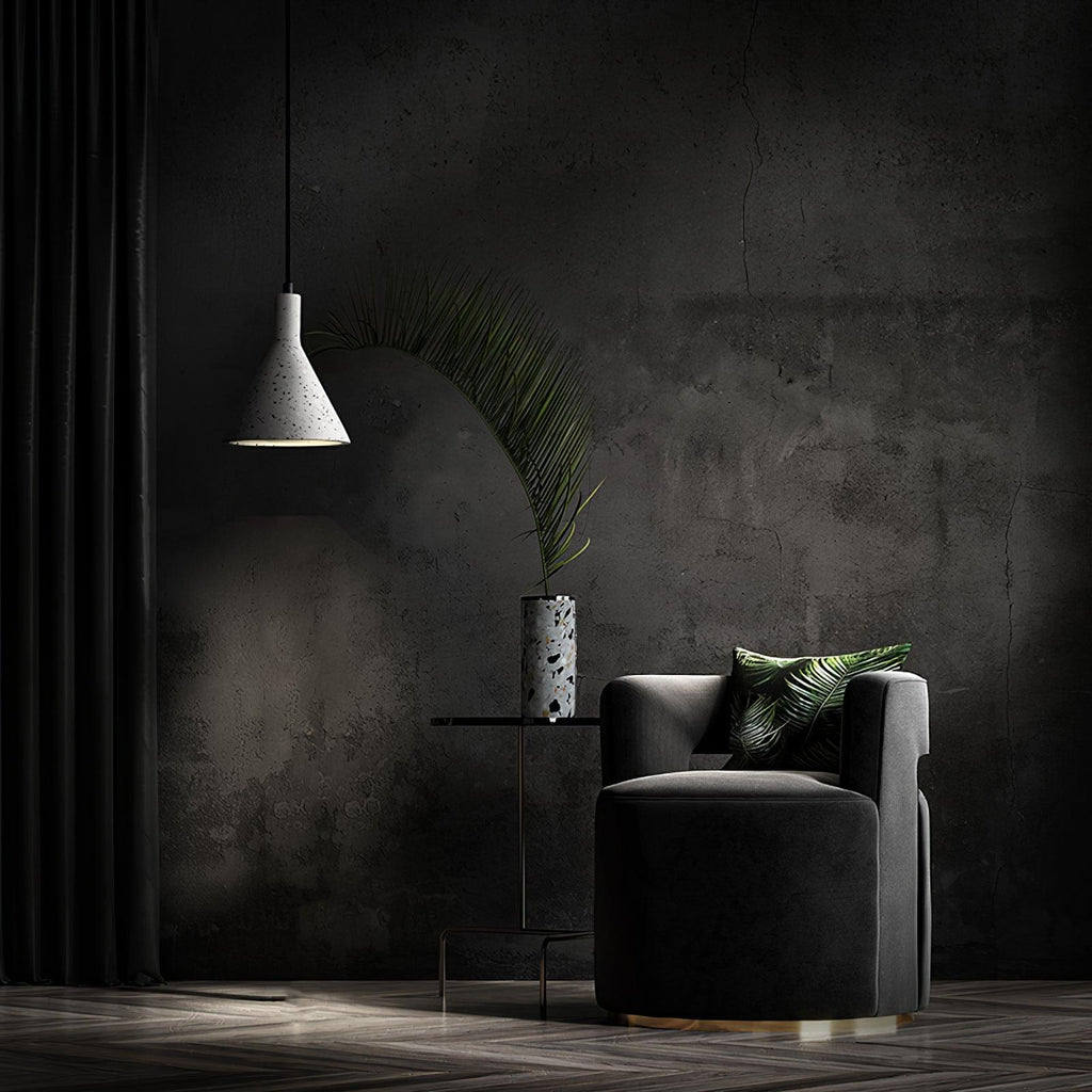 Morrelwren Cement Pendant Light-Moonnatur