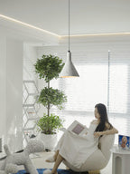 Morrelwren Cement Pendant Light-Moonnatur