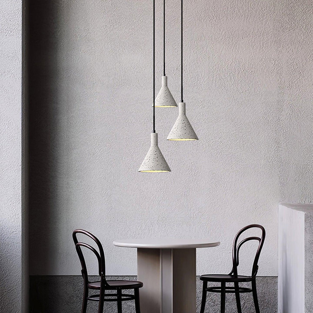 Morrelwren Cement Pendant Light-Moonnatur
