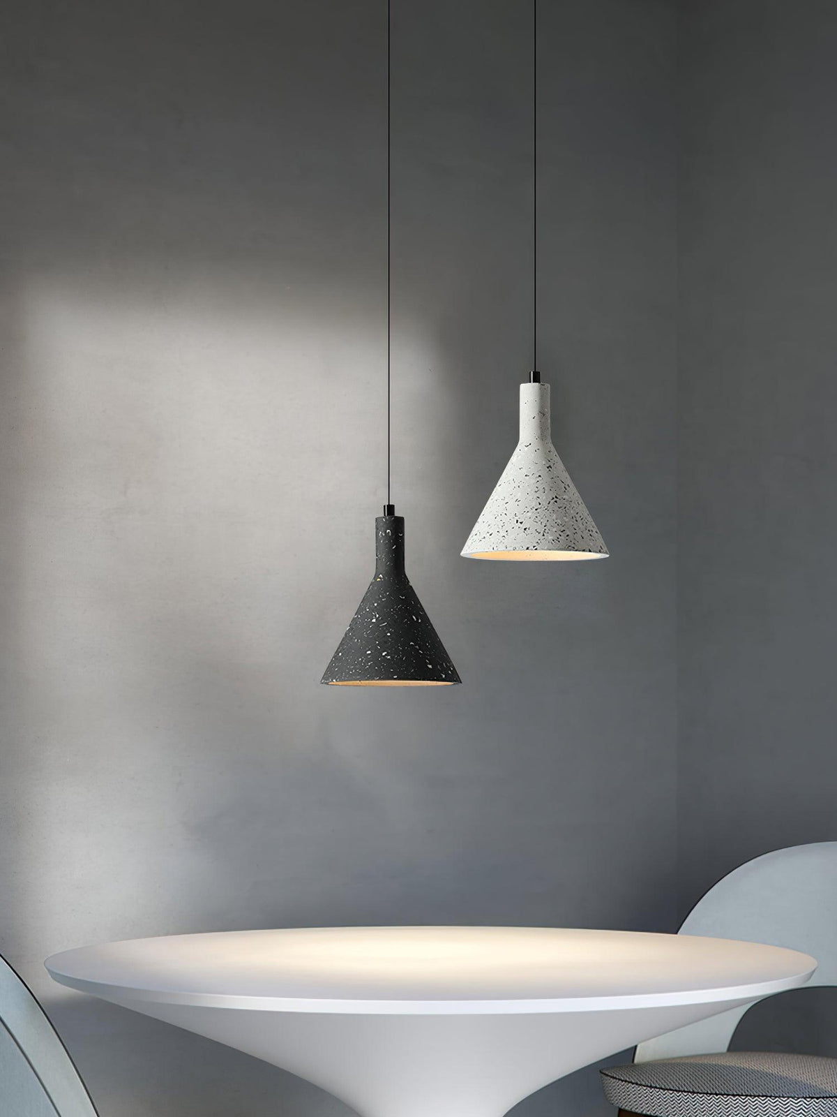 Morrelwren Cement Pendant Light-Moonnatur