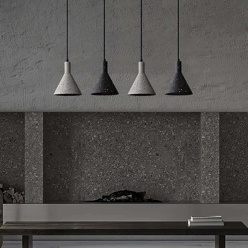 Morrelwren Cement Pendant Light-Moonnatur