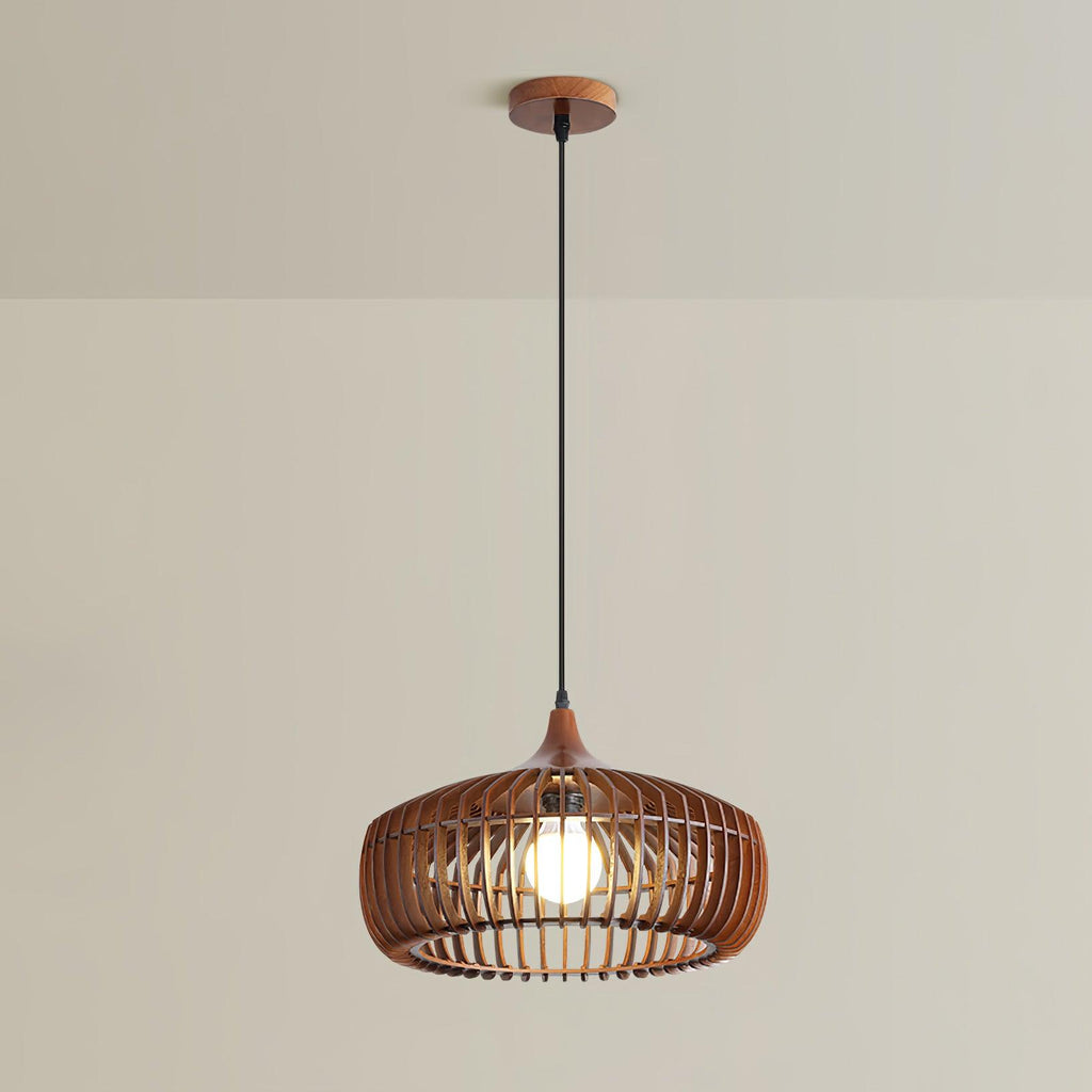 Veldenune Wood Pendant Light-Moonnatur