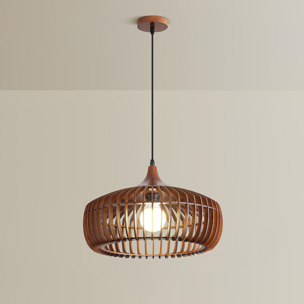 Veldenune Wood Pendant Light-Moonnatur