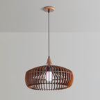 Veldenune Wood Pendant Light-Moonnatur