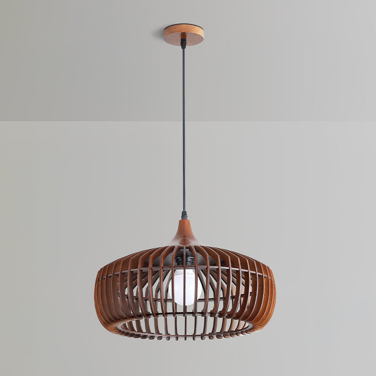 Veldenune Wood Pendant Light-Moonnatur