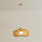 Veldenune Wood Pendant Light-Moonnatur