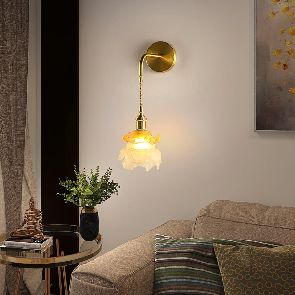 Jarenune Glass Wall Light-Moonnatur