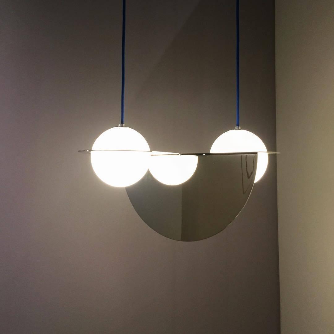 Navelis Glass Pendant Lamp-Moonnatur