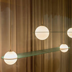 Navelis Glass Pendant Lamp-Moonnatur