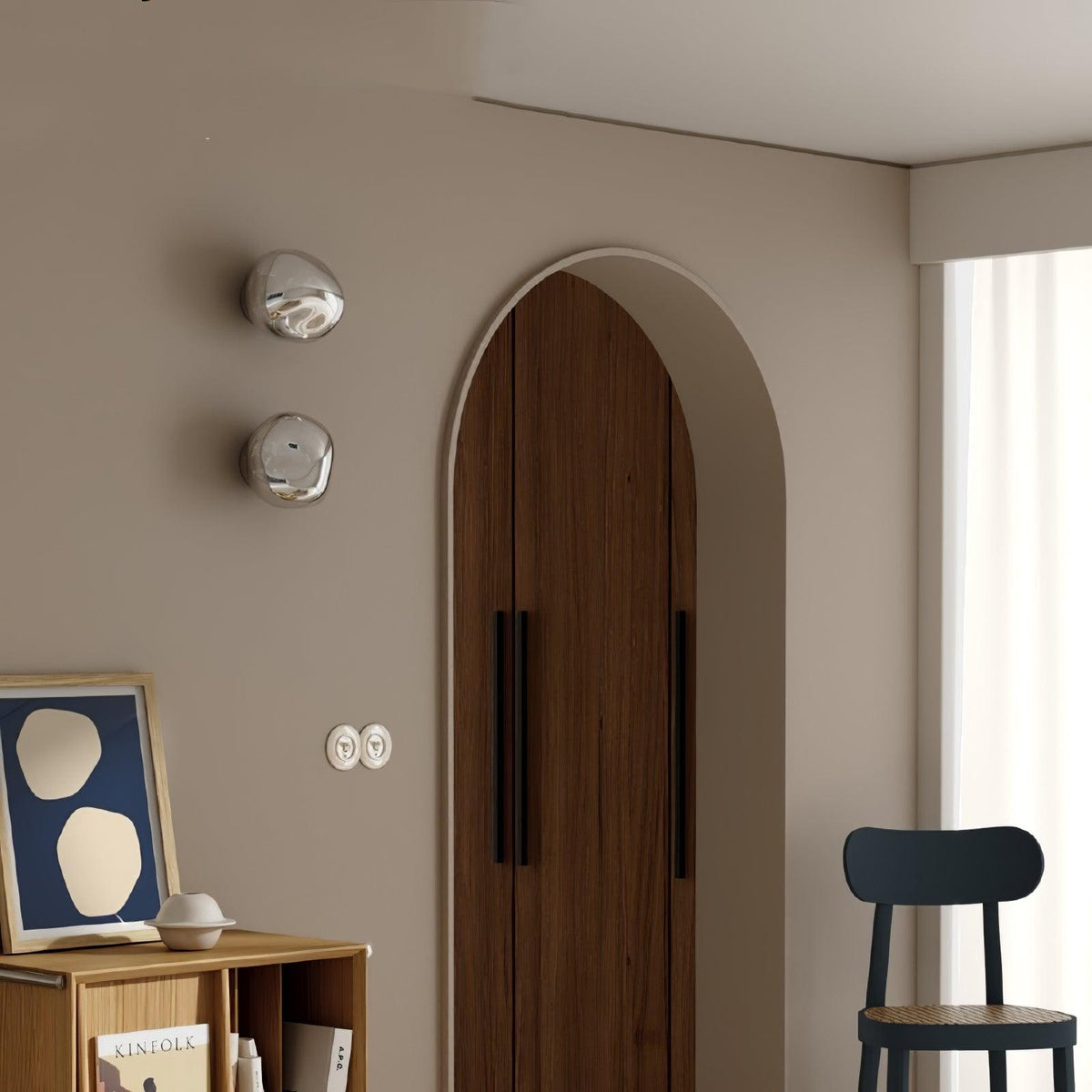 Erlenenis Acrylic Wall Light-Moonnatur
