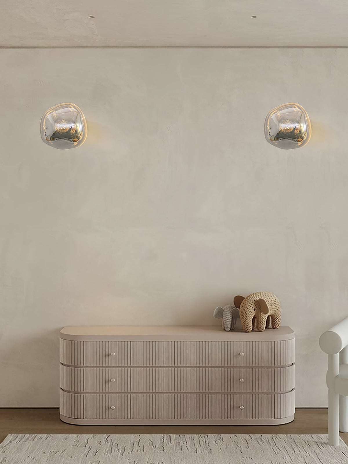 Rhodeniel PVC Wall Light-Moonnatur