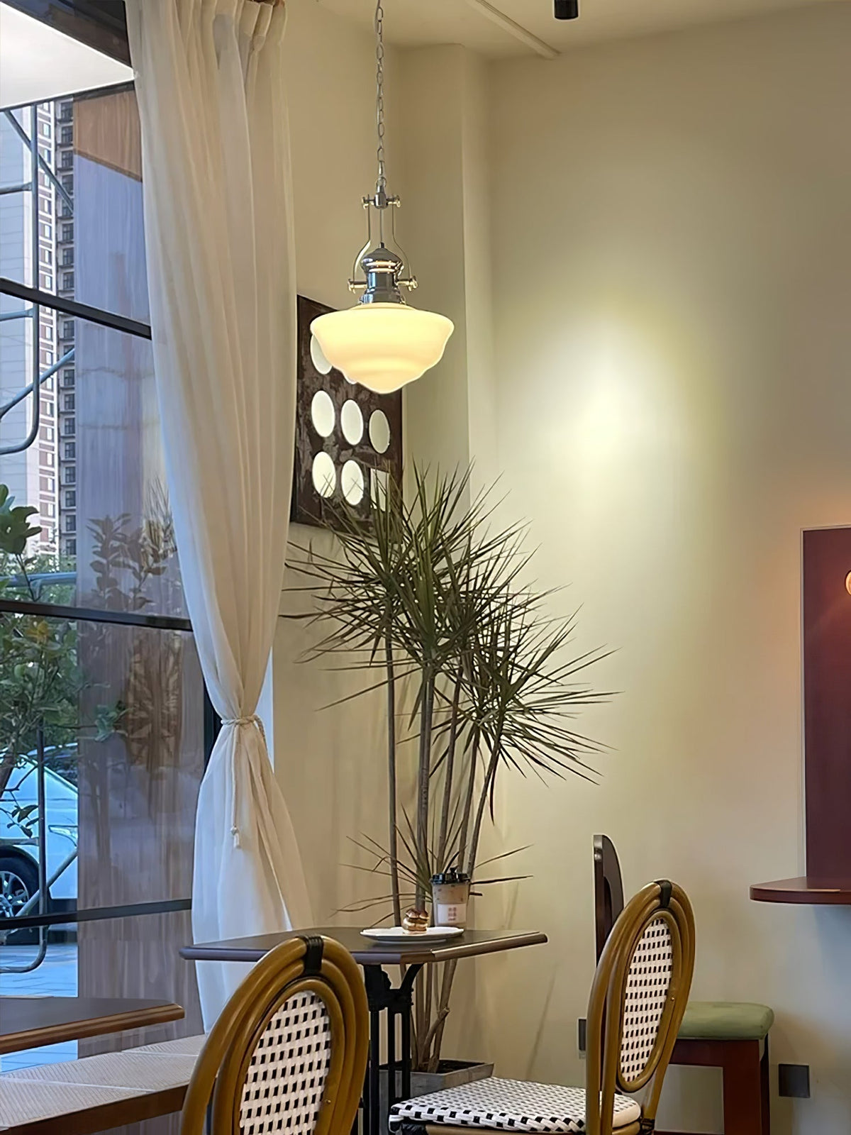 Cedrelle Glass Pendant Light-Moonnatur