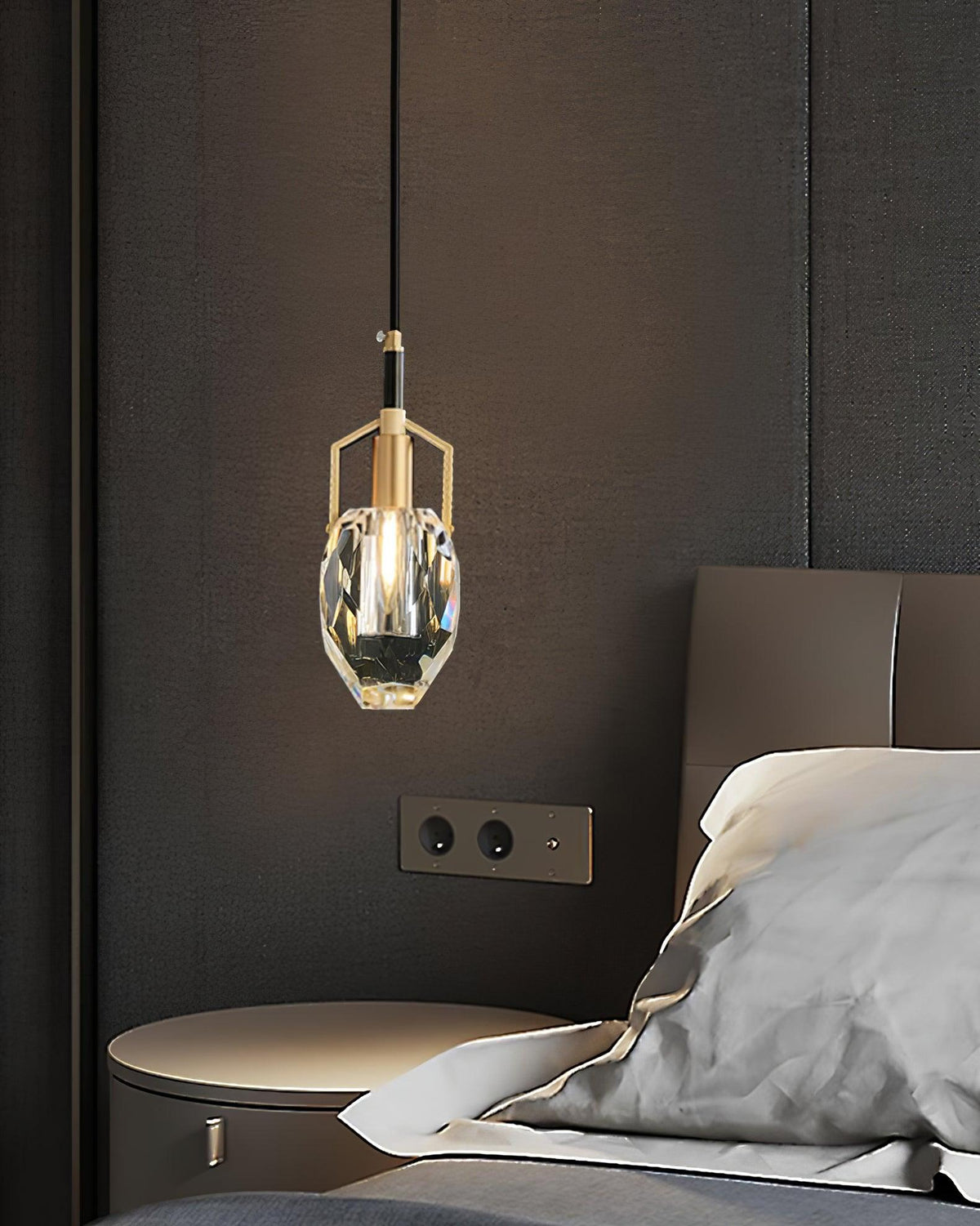 Yardenwyn Crystal Pendant Light-Moonnatur