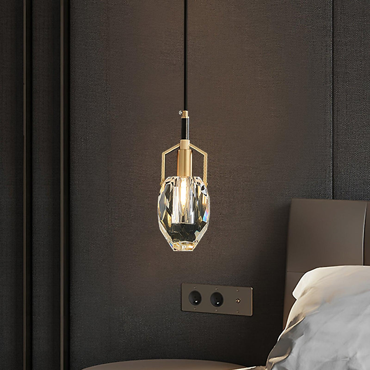 Yardenwyn Crystal Pendant Light-Moonnatur