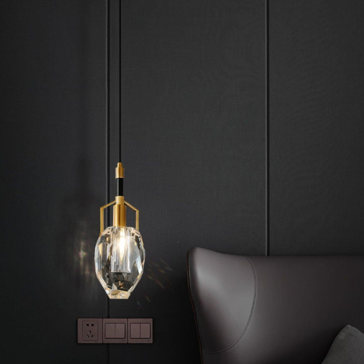 Yardenwyn Crystal Pendant Light-Moonnatur