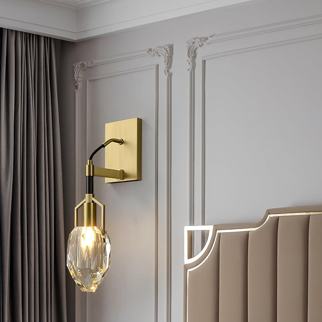 Nerisse Crystal Wall Lamp-Moonnatur
