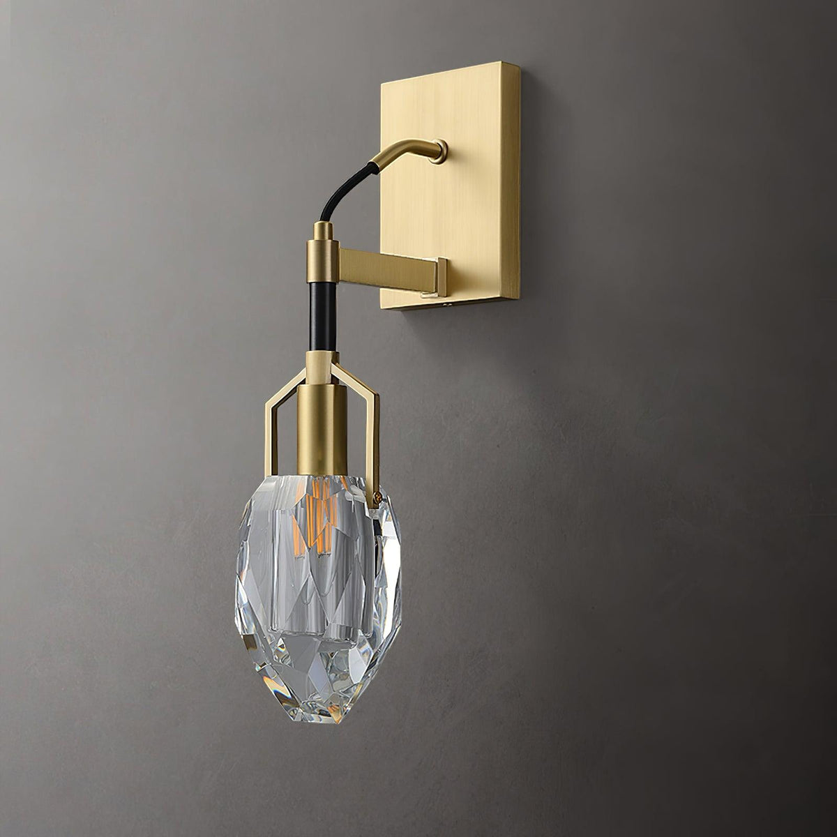 Nerisse Crystal Wall Lamp-Moonnatur