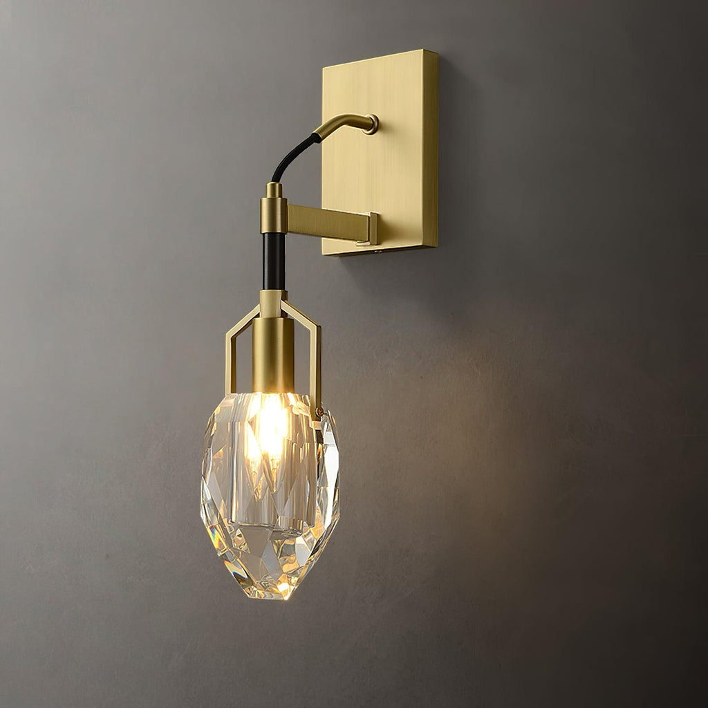 Nerisse Crystal Wall Lamp-Moonnatur